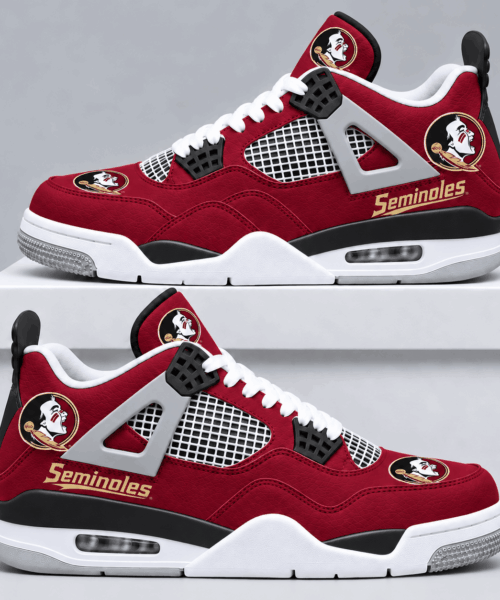 Florida State Seminoles NCAA Game Day Mesh AJ4 Shoes