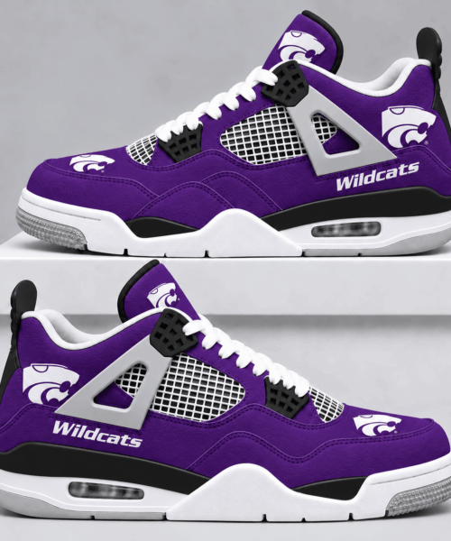 Kansas State Wildcats NCAA Game Day Mesh AJ4 Shoes