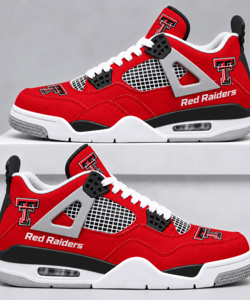 Texas Tech Red Raiders NCAA Game Day Mesh AJ4 Shoes