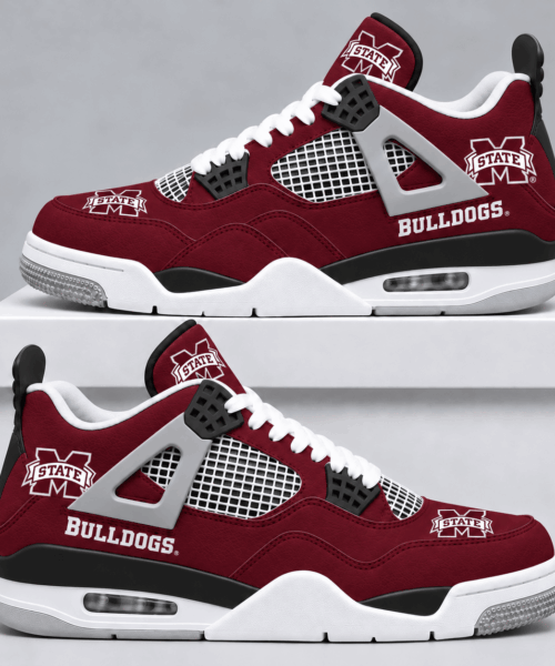 Mississippi State Bulldogs NCAA Game Day Mesh AJ4 Shoes