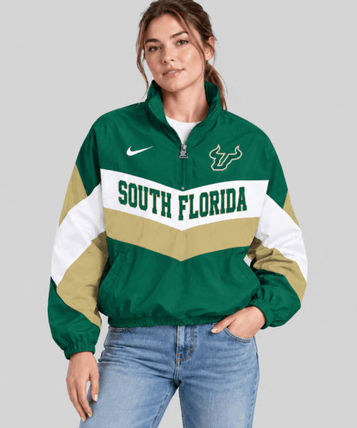 South Florida Bulls NCAA Chevron Wordmark Zip Jacket