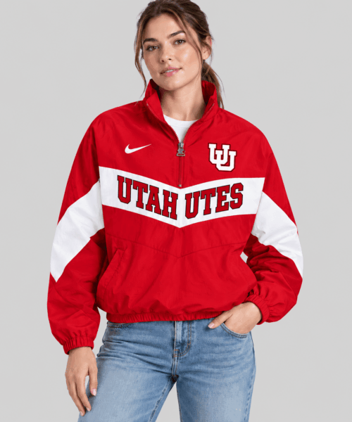 Utah Utes NCAA Chevron Wordmark Zip Jacket