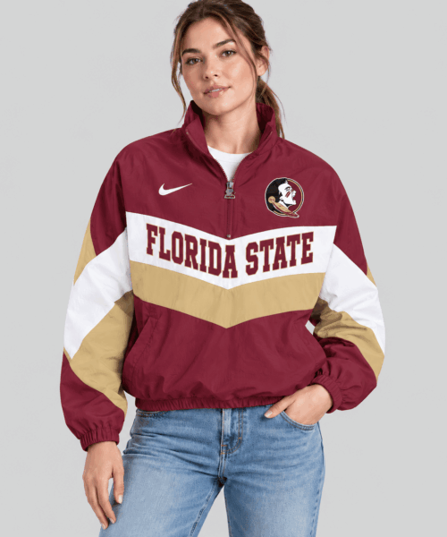 Florida State Seminoles NCAA Chevron Wordmark Zip Jacket
