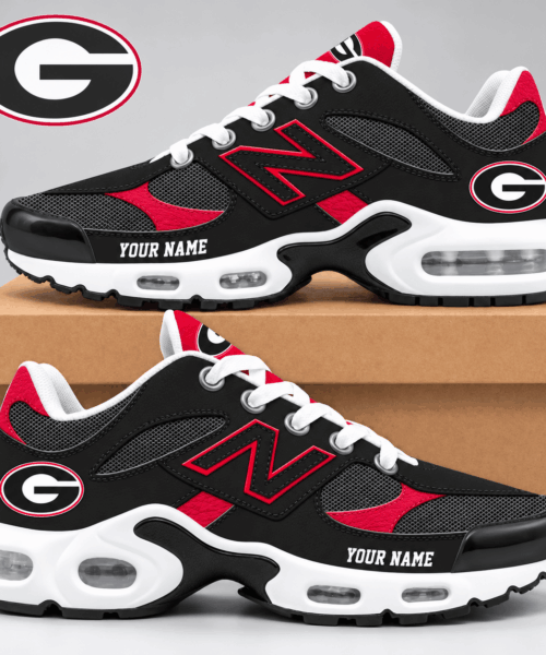 Georgia Bulldogs NCAA Air Cushion Running Sneakers
