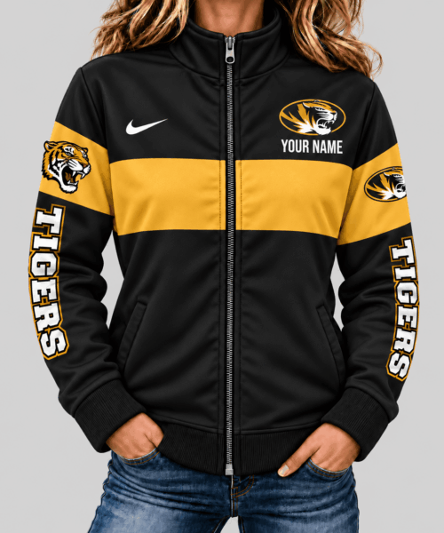 Missouri Tigers NCAA Color Block Mascot Sleeve Jacket