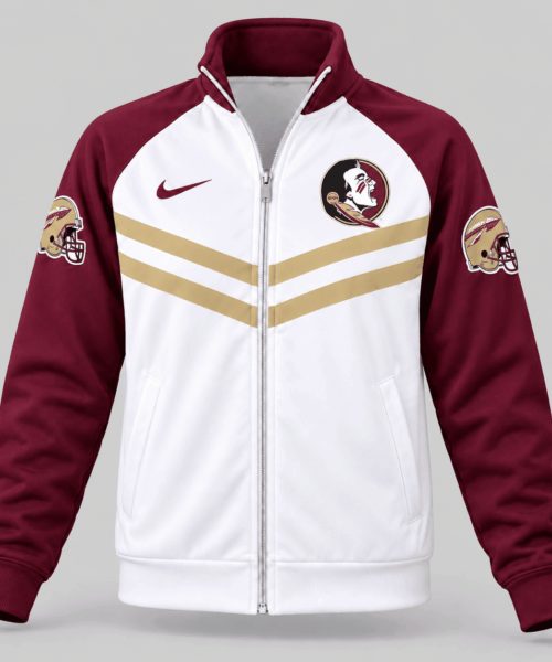 Florida State Seminoles NCAA Chevron Stripe Track Jacket