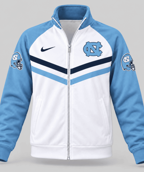 North Carolina Tar Heels NCAA Chevron Stripe Track Jacket