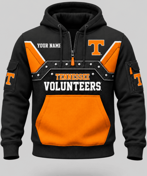 Tennessee Volunteers NCAA Utility Panel Half Zip Hoodie