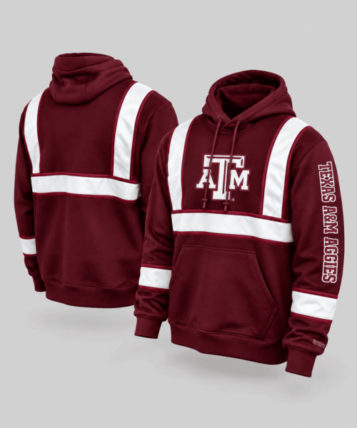 Texas A&M Aggies NCAA Reflective Stripe Hoodie