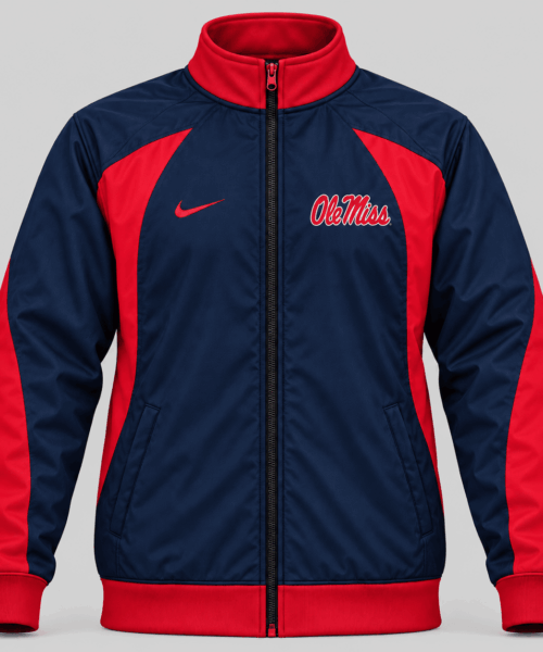 Ole Miss Rebels NCAA Side Panel Track Jacket