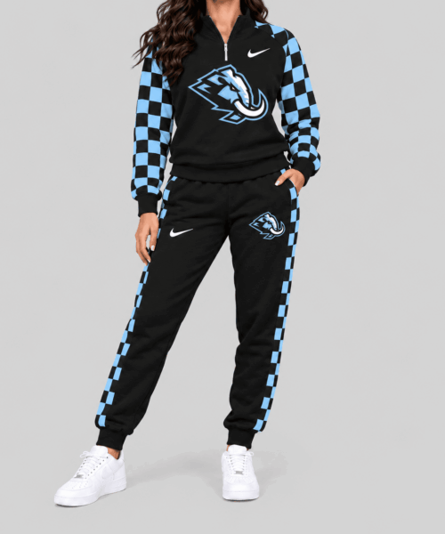 Utah Mammoth NHL Checkerboard Sleeve Quarter Zip Set