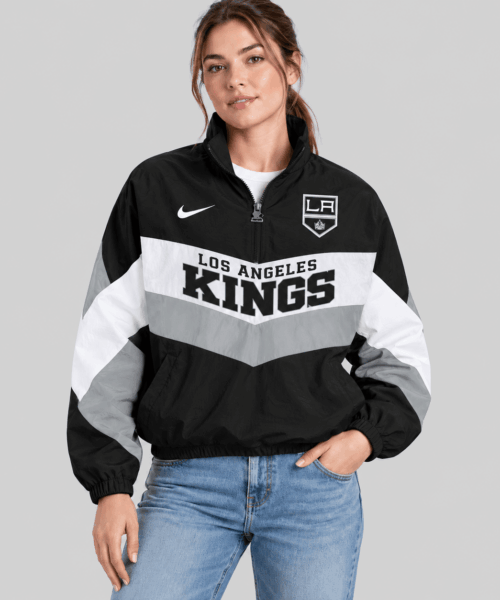 Los Angeles Kings NHL Chevron Wordmark Zip Jacket