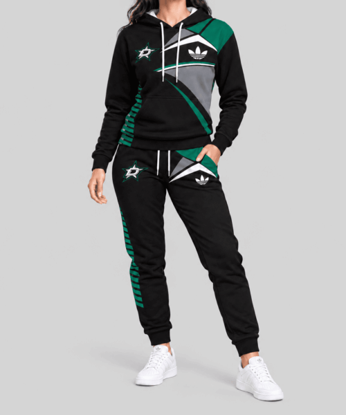 Dallas Stars NHL Geometric Panel Tracksuit Set