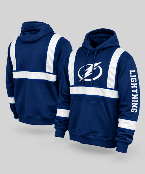 Tampa Bay Lightning NHL Reflective Stripe Hoodie