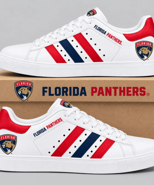 Florida Panthers NHL Stripe Low Top Sneakers
