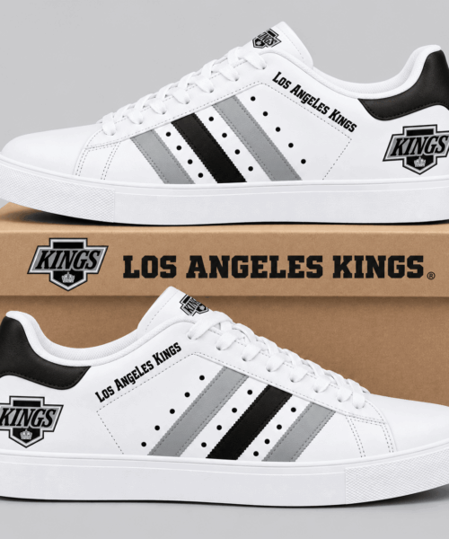 Los Angeles Kings NHL Stripe Low Top Sneakers