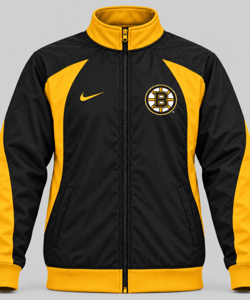 Boston Bruins NHL Side Panel Track Jacket
