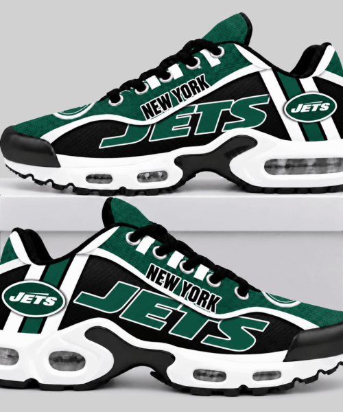 New York Jets NFL Bold Wordmark Air Cushion Sneakers