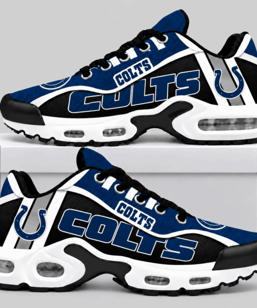 Indianapolis Colts NFL Bold Wordmark Air Cushion Sneakers